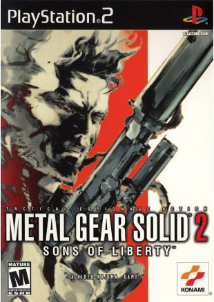 METAL GEAR SOLID 2 SONS OF LIBERTY  (USAGÉ)