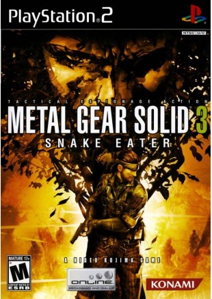 METAL GEAR SOLID 3 SNAKE EATER  (USAGÉ)