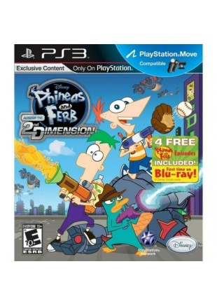 DISNEY PHINEAS AND FERB ACROSS THE 2ND DIMENSION  (USAGÉ)