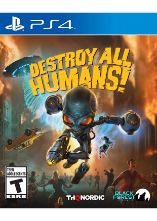 DESTROY ALL HUMANS  (USAGÉ)