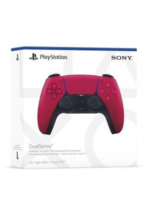 MANETTE SANS FIL DUALSENSE ROUGE COSMIQUE (V2)  (NEUF)