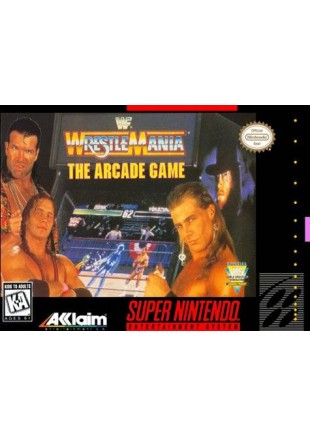 WWF WRESTLEMANIA THE ARCADE GAME  (USAGÉ)