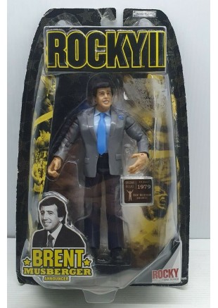 FIGURINE ROCKY II BRENT MUSBERGER PAR JAKKS PACIFIC  (USAGÉ)