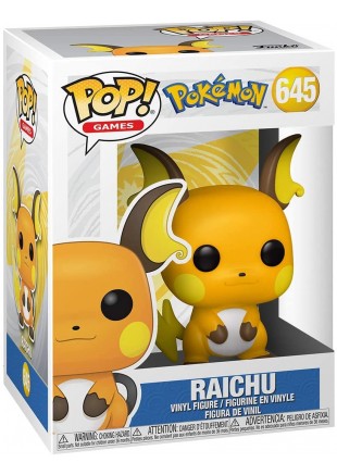 FIGURINE POP GAMES POKEMON #645 RAICHU  (NEUF)