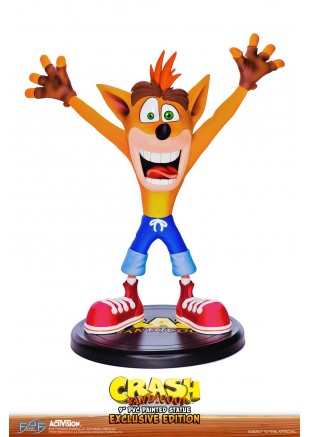 STATUE CRASH BANDICOOT 9'' EN PVC  (NEUF)