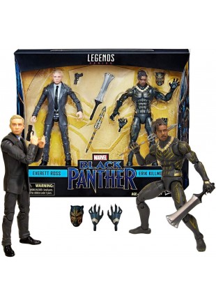 FIGURINE MARVEL LEGENDS  EVERETT ROSS & ERIK KILLMONGER  (NEUF)