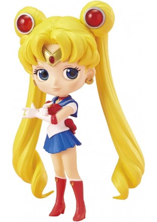 FIGURINE Q POSKET SAILOR MOON 7 POUCES PAR BANPRESTO  (USAGÉ)