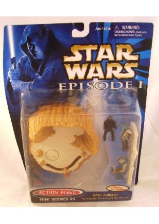 FIGURINE STAR WARS EPISODE 1 POURSUITE SITH  (NEUF)