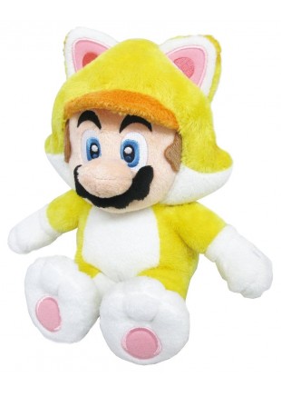 TOUTOU MARIO CHAT 10 POUCES  (NEUF)