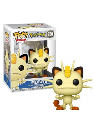 FIGURINE POP GAMES POKEMON #780 MEOWTH  (NEUF)