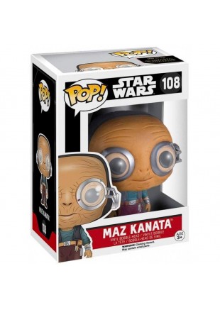 FIGURINE POP! STAR WARS #108 MAZ KANATA  (NEUF)