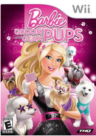 BARBIE GROOM AND GLAM PUPS  (USAGÉ)