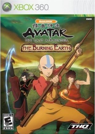 AVATAR THE LAST AIRBENDER THE BURNING EARTH  (USAGÉ)