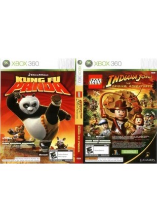 LEGO INDIANA JONES / KUNG FU PANDA  (USAGÉ)