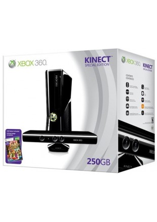 XBOX 360 SLIM 250 GO KINECT  (USAGÉ)