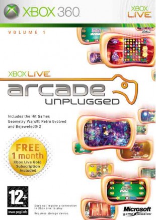 XBOX LIVE ARCADE UNPLUGGED  (USAGÉ)