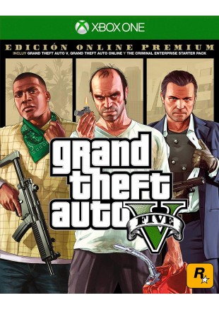 GRAND THEFT AUTO V PREMIUM ONLINE EDITION  (USAGÉ)